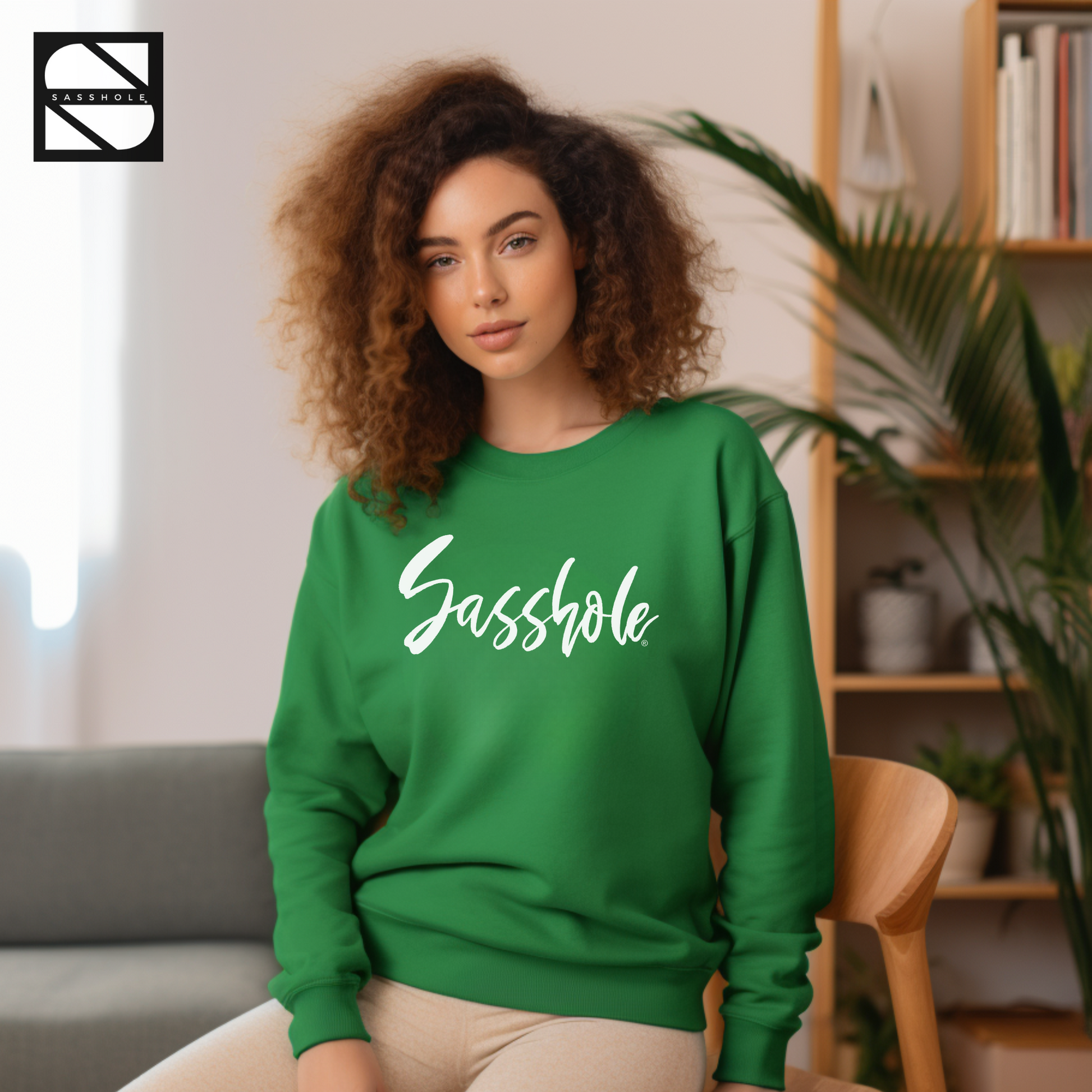 Women's Green Sweatshirt