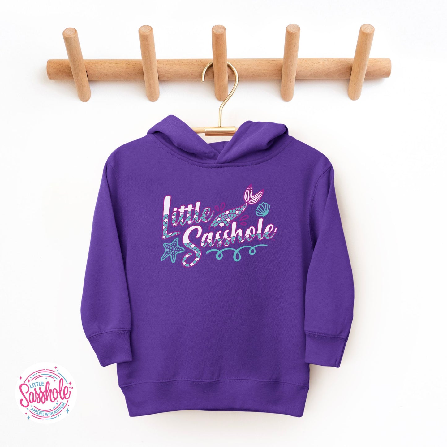 purple toddler girls hoodie