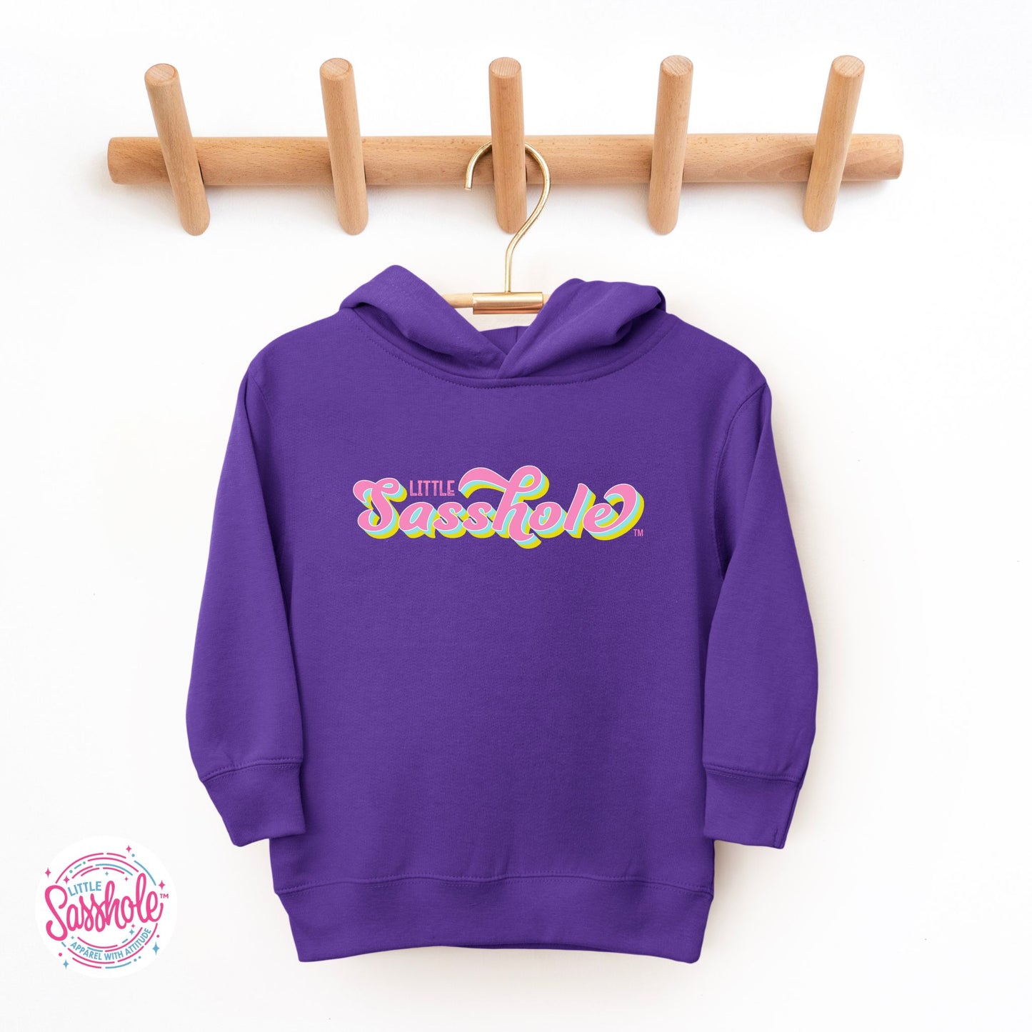 purple toddler girl hoodie