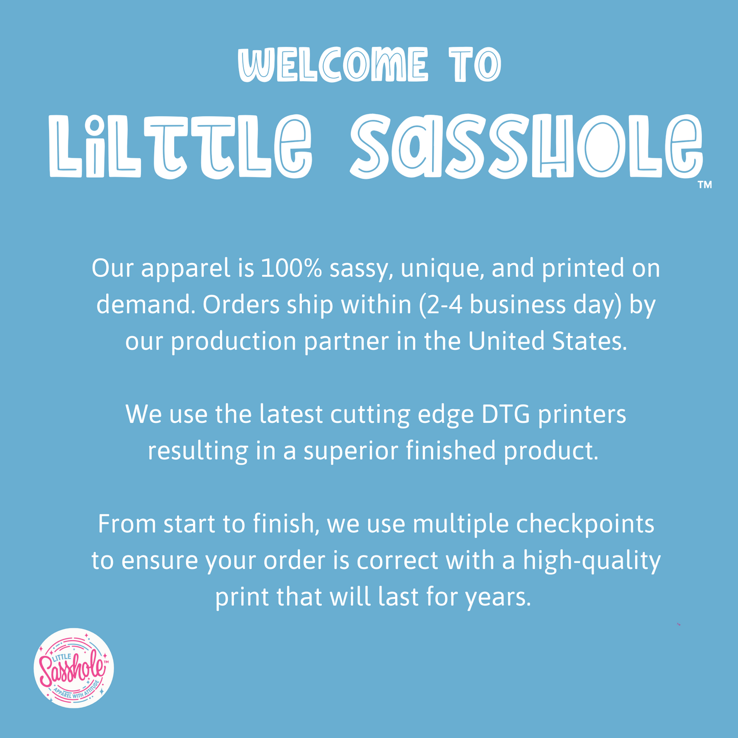 Celebrate the Sass: Little Sasshole™ Funny Baby Bodysuit