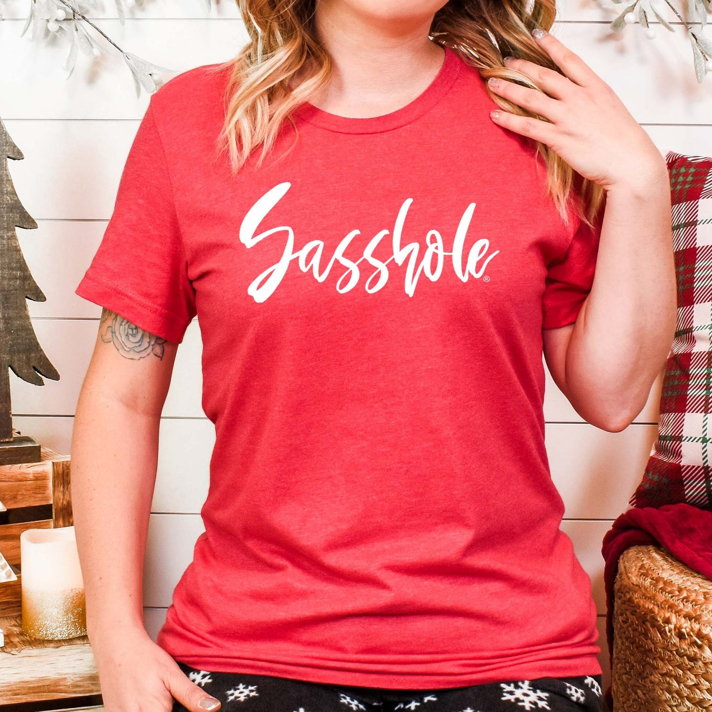 Sassy, Bold, and Unapologetic: Our Women's Sasshole® T-Shirt