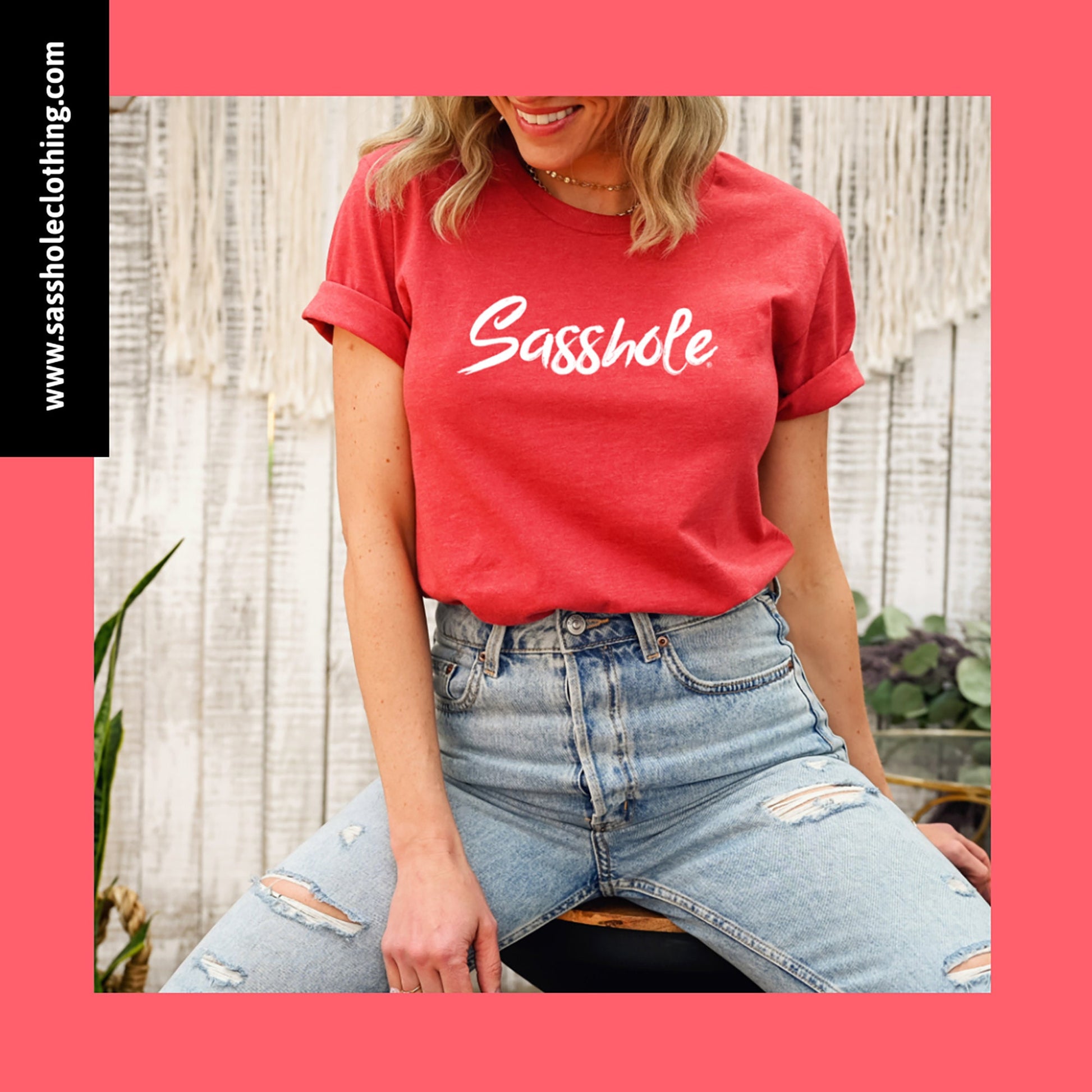 Women's Bold T-Shirt -  Sasshole® T-Shirt